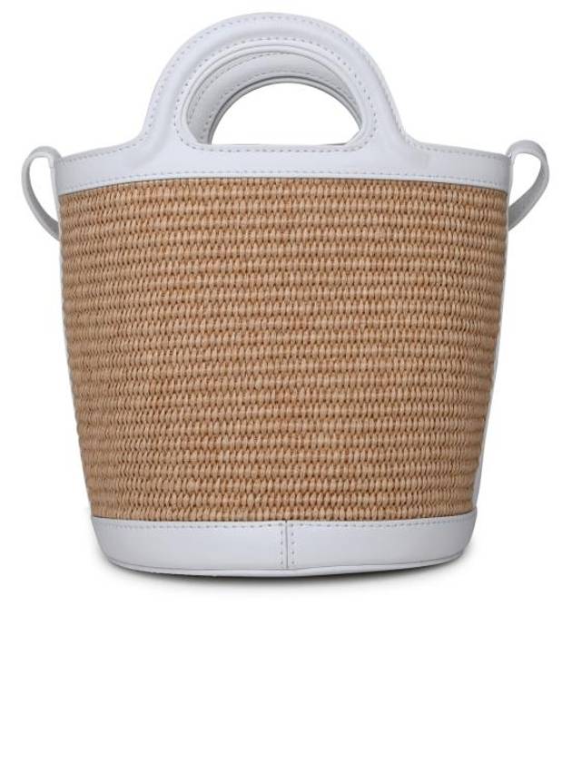 Tropicalia Small Bucket Bag White - MARNI - BALAAN 4