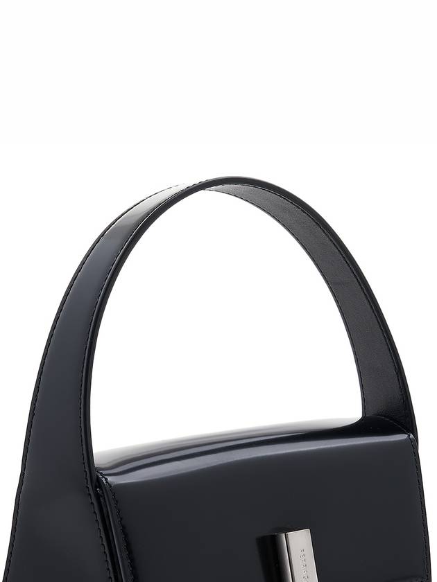 Geometric Small Shoulder Bag Black - SALVATORE FERRAGAMO - BALAAN 8