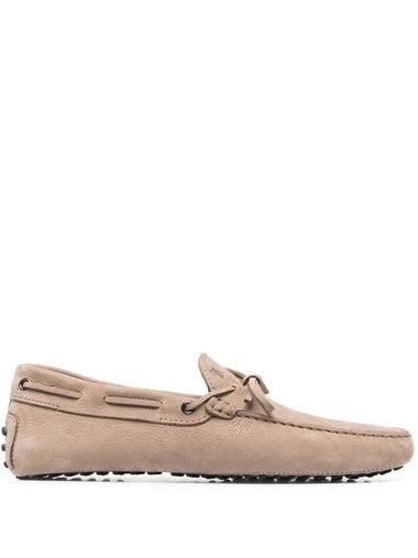 Tod'S Nubuck Morbidone Loafer Shoes - TOD'S - BALAAN 1