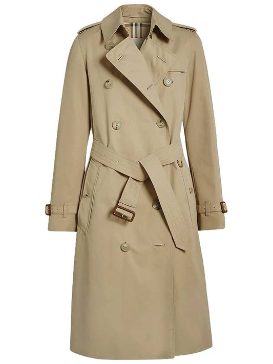 The Long Kensington Heritage Trench Coat Honey - BURBERRY - BALAAN 2