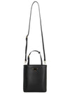 Triangle Logo Tote Bag Black - PRADA - BALAAN 6