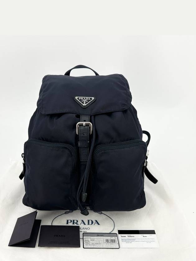 Re nylon triangle logo Pocono backpack 1BZ005 - PRADA - BALAAN 1