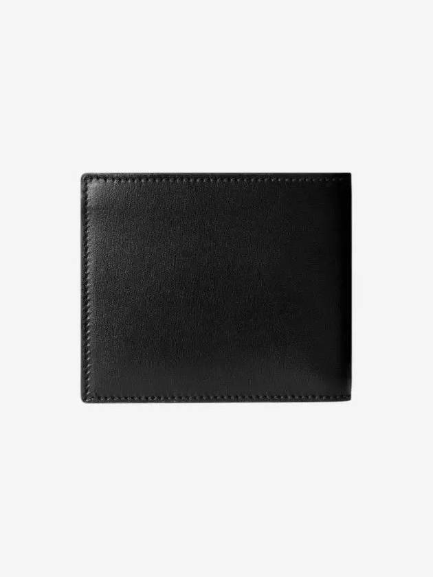 GG Marmont Leather Half Wallet Black - GUCCI - BALAAN 4