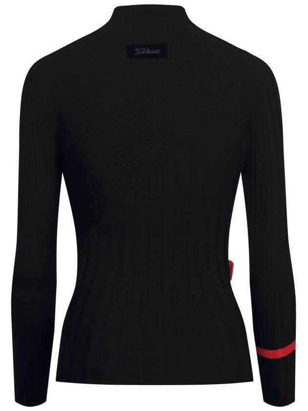 women high neck ribbed sweater - TITLEIST - BALAAN 4