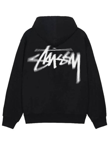 digi stock hoodie black men - STUSSY - BALAAN 1