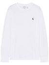 Embroidery Pony Classic Long Sleeve T-Shirt White - POLO RALPH LAUREN - BALAAN 3