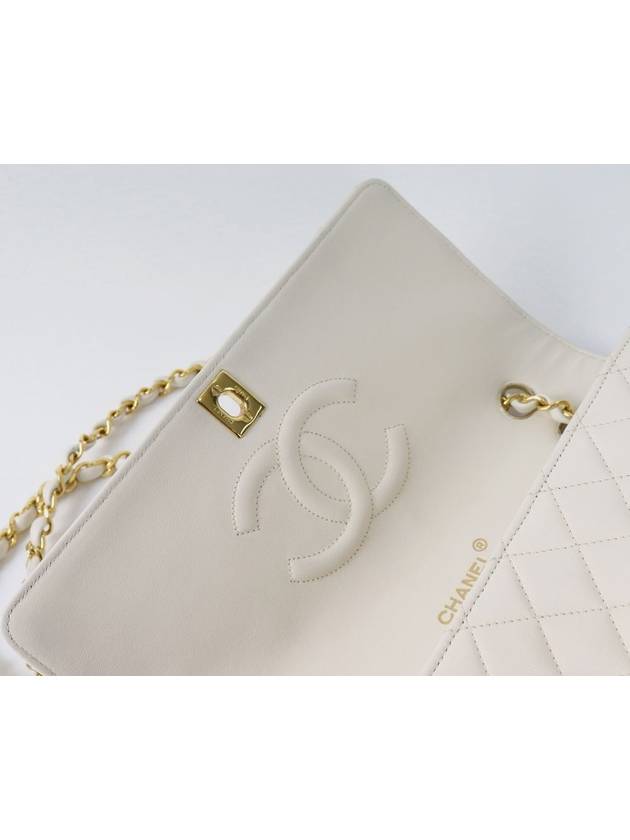 Classic CC gold plated ivory chain bag cross shoulder 2VCHB27269 - CHANEL - BALAAN 8