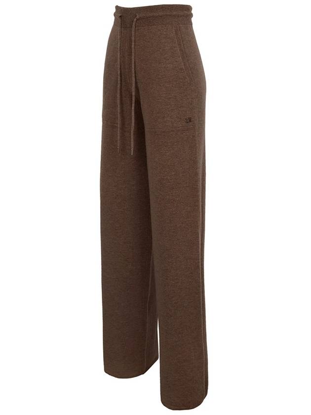 Light Brown Parole Wool Cashmere Pants PAROLE 012 - MAX MARA - BALAAN 2