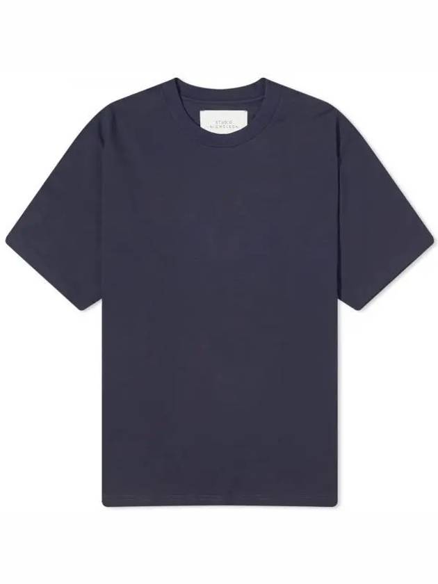 Bric Short Sleeve T Shirt Navy - STUDIO NICHOLSON - BALAAN 2