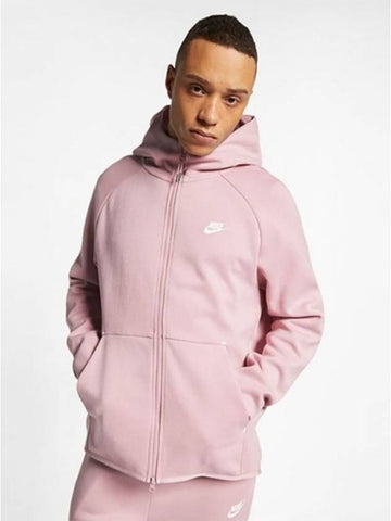 01928483516Tech Fleece Hooded Zip JacketPink - NIKE - BALAAN 1