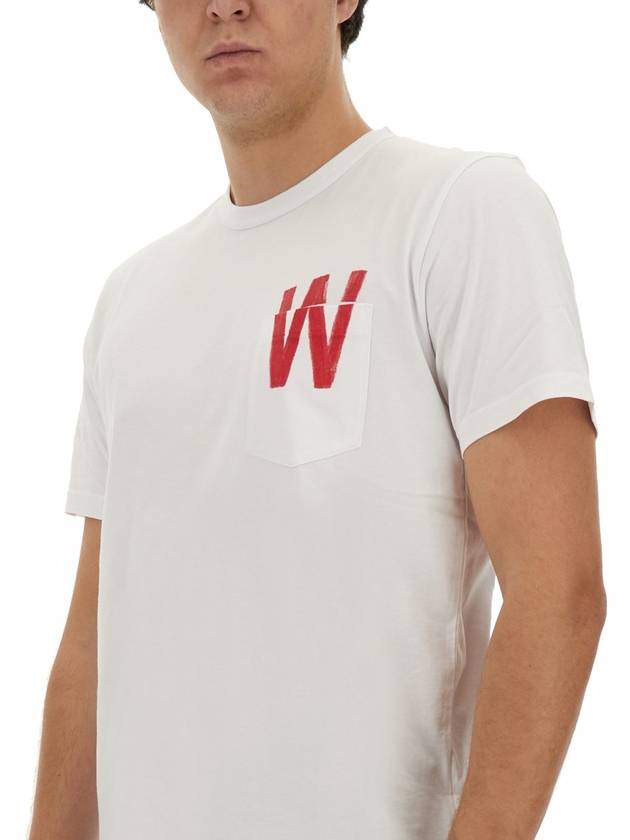 T-SHIRT WITH LOGO - WOOLRICH - BALAAN 4