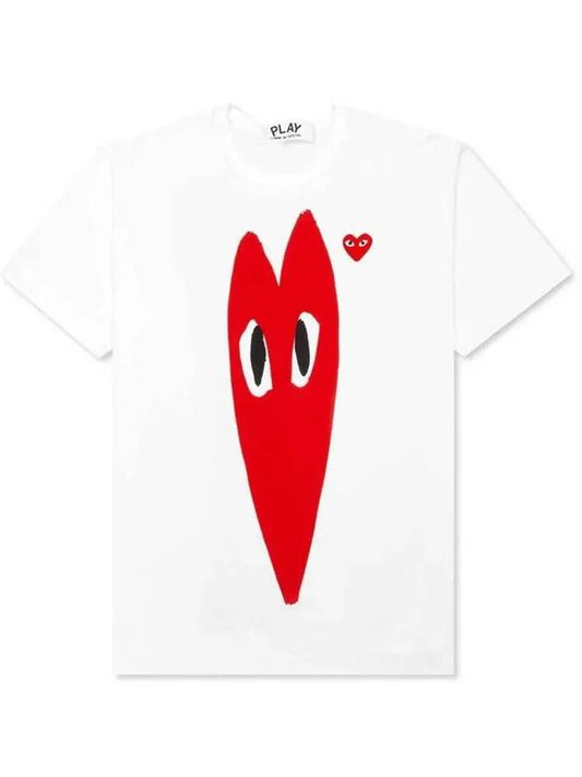 Slim Red Print T-Shirt AZ T224 051 1 Other 1012650 - COMME DES GARCONS - BALAAN 1