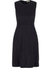 Short Dress 2G00003 5396Q 999 Black - MONCLER - BALAAN 1