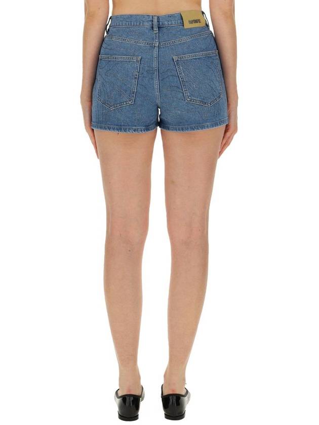 Rotate Birger Christensen Denim Shorts - ROTATE - BALAAN 4