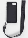 Daigonal Strap iPhone 8 Phone Case White Black - OFF WHITE - BALAAN 3