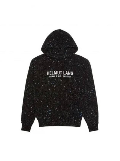 Space Logo Hoodie Black - HELMUT LANG - BALAAN 2