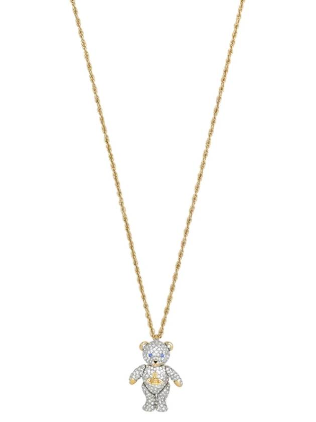 Women's Teddy Pendant Necklace Gold - VIVIENNE WESTWOOD - BALAAN 3