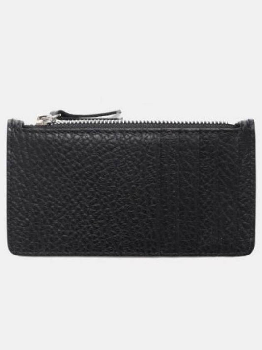 Signature Stitch Zipper Pocket Card Wallet S56UI0143 P4455 T8013 - SAINT LAURENT - BALAAN 2