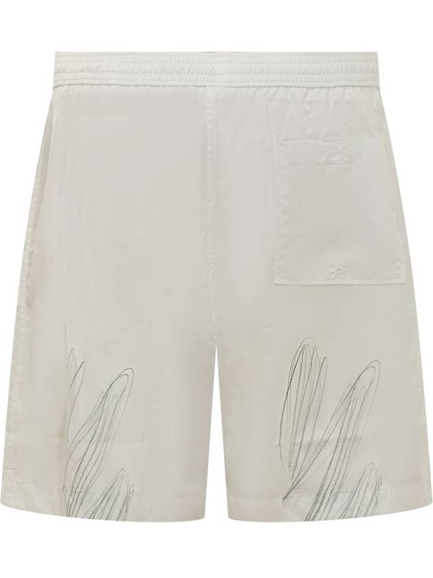 Swim Pants OMFD008S24FAB003 0110 WHITE - OFF WHITE - BALAAN 3