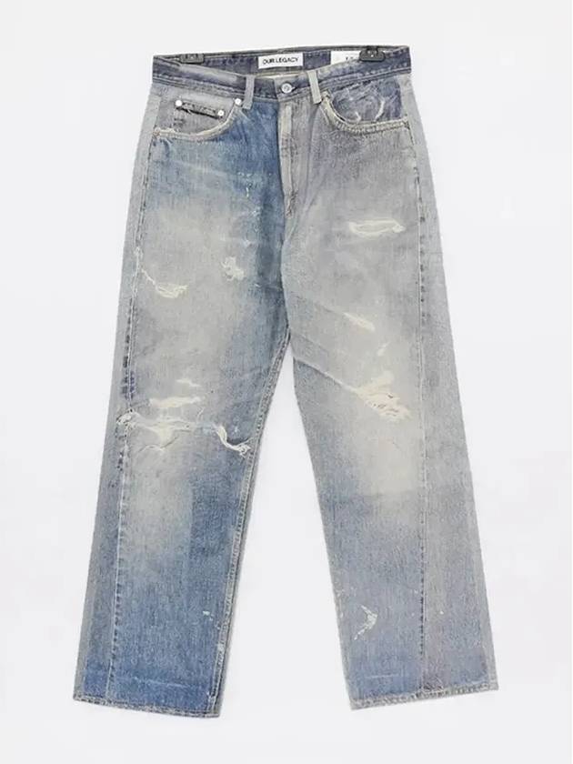 Digital Print Denim Jeans Blue - OUR LEGACY - BALAAN 4