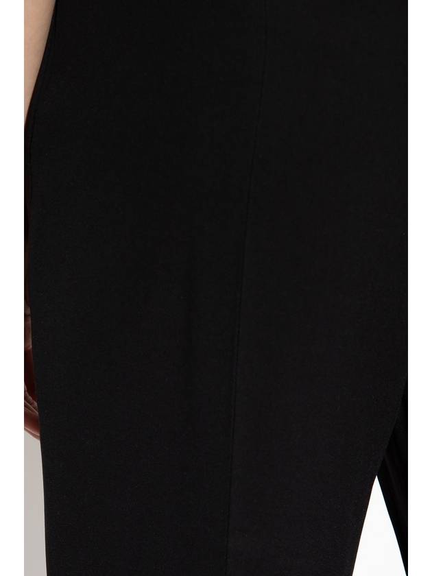 Women's Caddy Slim Fit Pants Black - ALEXANDER MCQUEEN - BALAAN 6