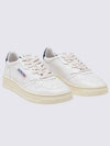 Medalist Black Heel Tab Low Top Sneakers White - AUTRY - BALAAN 3