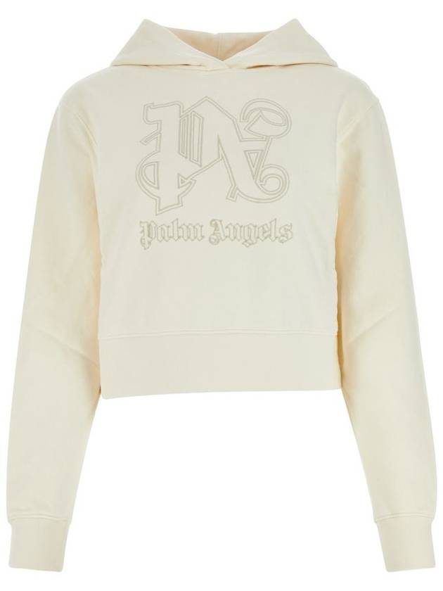 Hooded Sweatshirt PWBB069R24FLE001 0303 - PALM ANGELS - BALAAN 2