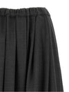 Women's Midi Pleated Skirt Charcoal - FABIANA FILIPPI - BALAAN 4