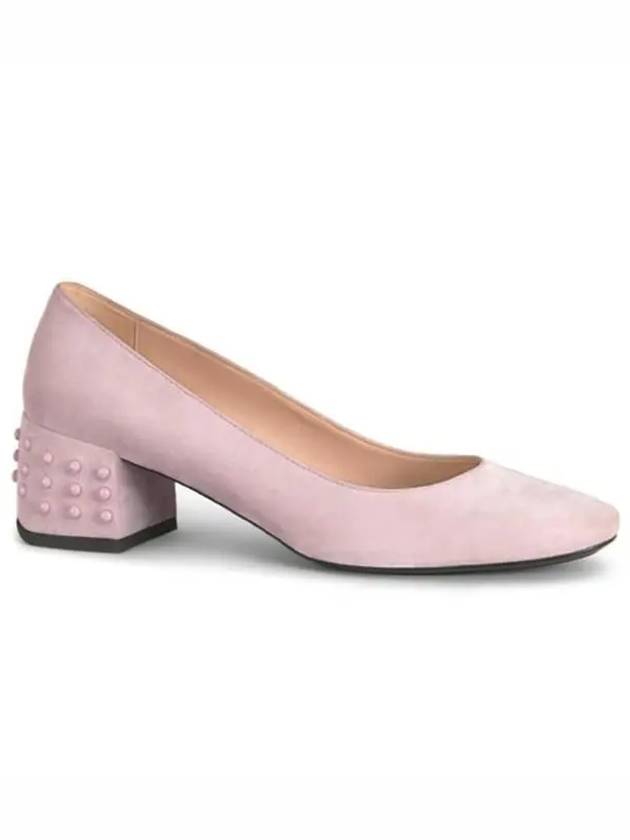 Women's Studded Pumps Heel Pink - TOD'S - BALAAN.