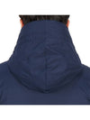 Lodge Down Hooded Padding Jacket Atlantic Navy - CANADA GOOSE - BALAAN 10