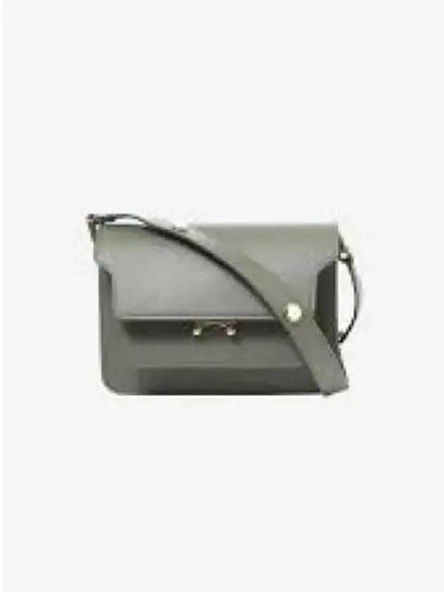 Saffiano Trunk Mini Shoulder Bag Olive Green - MARNI - BALAAN 2