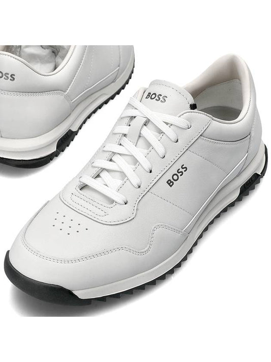 ZAYN leather sneakers 50523276 100 - HUGO BOSS - BALAAN 1