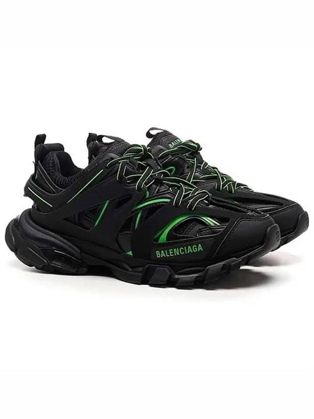 Track Low Top Sneakers Green Black - BALENCIAGA - BALAAN 3