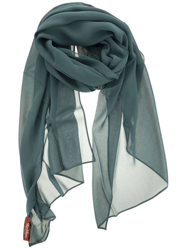 PUGNA - Silk chiffon stole - MAX MARA - BALAAN 1