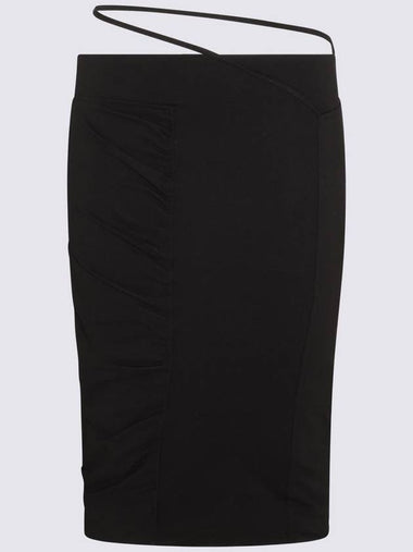 Gauge81 Black Viscose Dayton Pencil Skirt - GAUGE81 - BALAAN 1