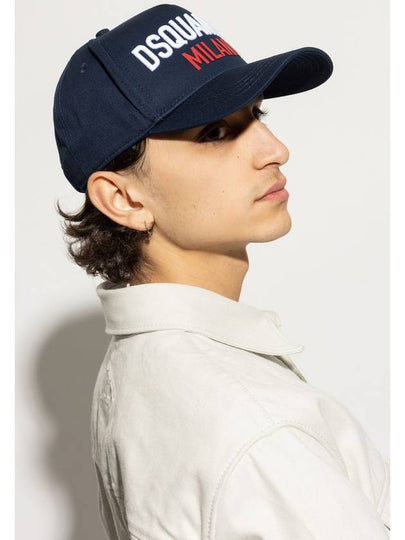 Dsquared2 Baseball Cap, Men's, Navy Blue - DSQUARED2 - BALAAN 2