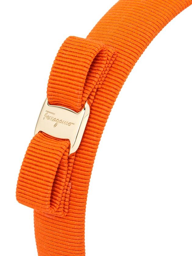 Vara Bow Headband Orange - SALVATORE FERRAGAMO - BALAAN 5