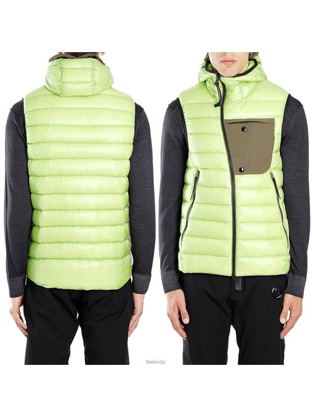 Goggle Lens Hooded Vest Green - CP COMPANY - BALAAN 2