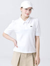 Moisture Absorbing Quick-drying Functional Material Shirt Collar Puff Sleeve White Short Sleeve T-Shirt DO3242TS003 - DOYOUKNOWMC GOLF WEAR - BALAAN 4