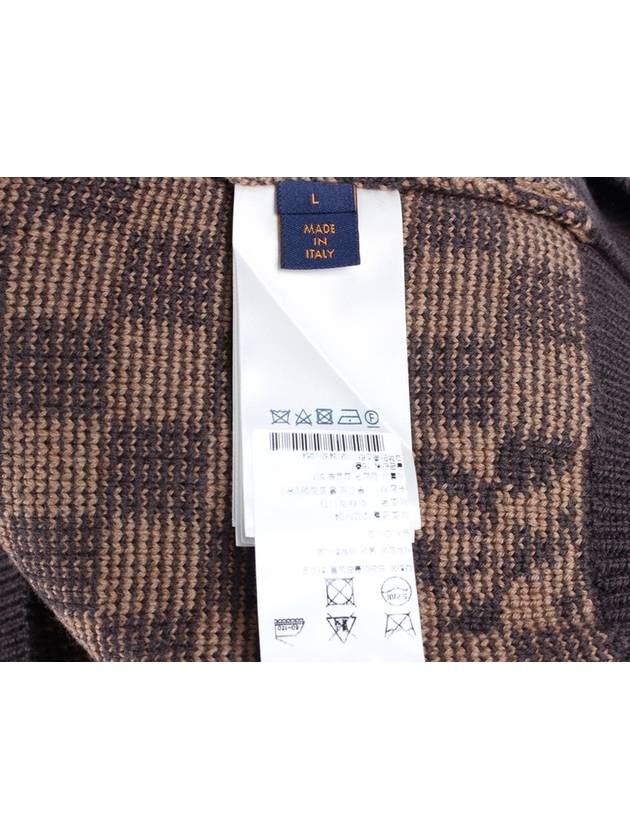 Damier crew neck knit L - LOUIS VUITTON - BALAAN 8