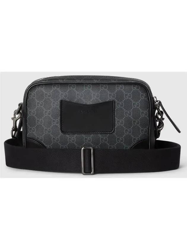 GG Emblem Small Cross Bag Black - GUCCI - BALAAN 6