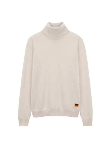 Women s Cashmere Roll Neck Knit Beige 270947 - PAUL SMITH - BALAAN 1