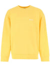 Clint Chest Logo Sweatshirt Yellow - A.P.C. - BALAAN 1