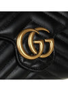 GG Marmont Matelasse Mini Crossbody Bag Black - GUCCI - BALAAN 8