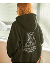 brushed trampling bear embroidery hooded top black - CPGN STUDIO - BALAAN 4