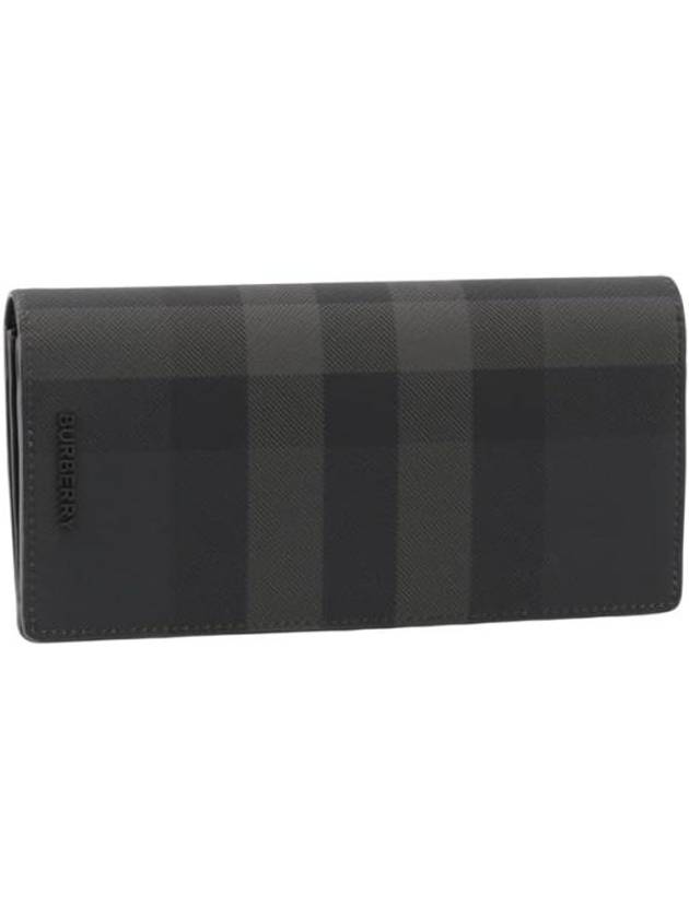 Long Wallet 743888 Charcoal - BURBERRY - BALAAN 1