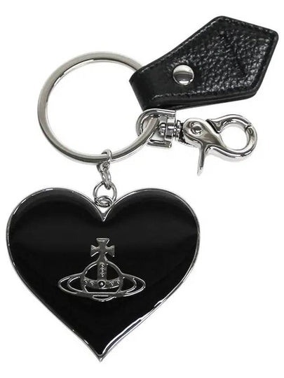 Mirror Heart ORB Key Holder Black - VIVIENNE WESTWOOD - BALAAN 2