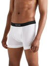 Men's Cotton Boxer Briefs White 2 Pack - TOM FORD - BALAAN 3