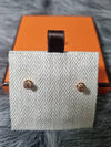 Mini Pop H Pendant Rose Gold & Blanc - HERMES - BALAAN 5