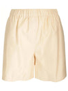 Piadena Cotton Shorts Ivory - MAX MARA - BALAAN 2